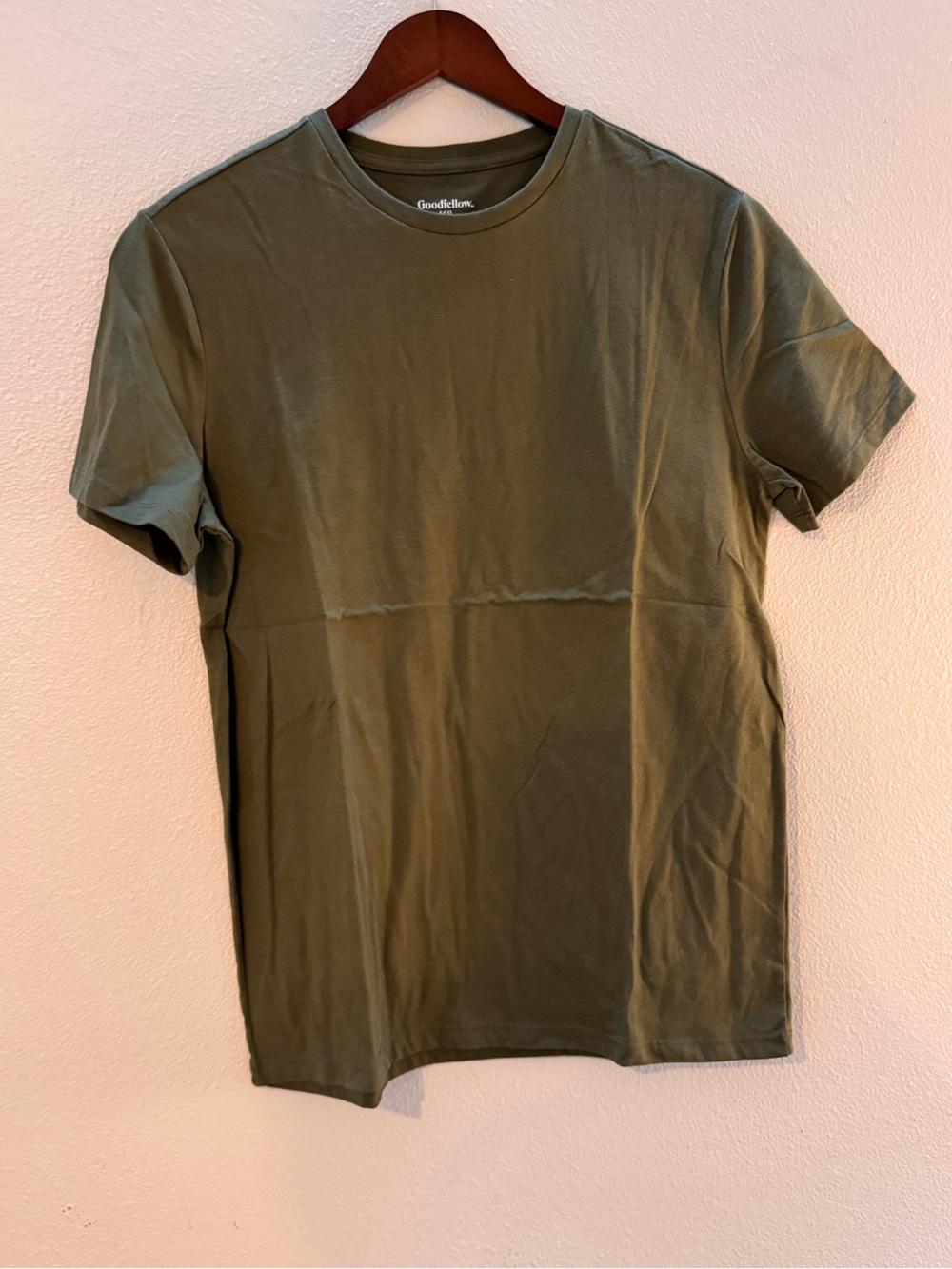 Goodfellow & Co Olive Green Short Sleeve Crew Tee